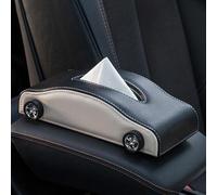 HJKJNBF Car Tissue Box, for Toyota C+pod Cross Century Celsior Duet Estima Echo Paper Organizer Box Decorative Tissues Cube Automotive Interior Accessories,B