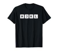 HJKL Computer Keys Design for vi & Vim Code Geeks & Nerds T-Shirt