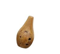 HJKLBGT Professional ocarina Solid Wood Ocarina 12 Holes Ocarinas Instruments Legend Ocarina Flute Professional Musical Instruments (Color : Six-hole)