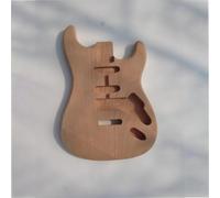HJKLBGT unfinished guitar body Light Weight Unfinished Electric Guitar Body Polished Smoothly All Holes Are Drilled In The Correct Locations