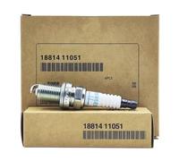 HJLHUIDM Spark Plug 18814-11051 BKR5ES11 Compatible With Hyundai Accent Tiburon Elantra Sonata 2001-2010 BKR5E-S11 1881411051 Car Igintion Parts Automotive Parts Ignition(6pcs)