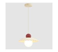 HJLJKG 3-Light Mid Century Pendant Light with White Glass Globes, Adjustable Height Nordic Cream Style Chandelier for Minimalist Kitchen Island, Bedroom, Living Room(1-Light)