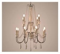 HJLJKG American country classic style living room chandelier bedroom aisle chandelier retro home decor,wall lamp