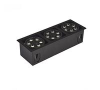 HJLJKG Chandelier, Three-Headed Spotlights, Embedded Led Ceiling Lights, Household Unmaintained Lights, Three-Headed Bold Lights for Living Room Lighting, COB Spotlights for Corridors and