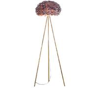 HJLJKG Feather Floor Lamp,Tripod Nordic Luxury Living Room Standing Lamp, Bedroom Bedside Feather Lampshade Decoration