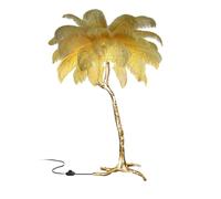 HJLJKG Floor Lamp, Feather Reading Standing Lamps with 3 Color Dimmable Standing Lamp Floor Feather Lamps for Living Room Bedroom Office Decor