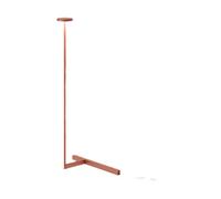 HJLJKG Floor Lamp Lámpara de Pie 24w Floor Lamp Nordic Minimalist Aluminum Tall Standing Lamp Foot Red Reading Pole Light Perfect for Indoor Decoration/Living Room Lamp Reading