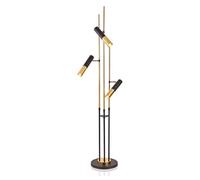 HJLJKG Floor Lamp Lámpara de Pie Floor Lamp for Living Room Bedrooms 3 Light Standing Lamp w/3 Iron Lampshade Aluminum Vertical Reading Lamp Reading