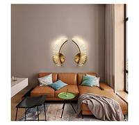 HJLJKG Lamps, Wall lamp, Wall Lights Compatible with Home Living Room Bedroom Aisle Lamp Decoration Copper Wall Sconces Interior AC96V 260