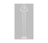 HJLJKG Pole Lamp Floor Lamp 3-Color Dimming Standing Lamp Metal White Creative Storage Lamp for Living Room Decorate The Room Minimalist Decoration