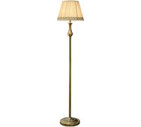 HJLJKG Pole Lamp Floor Lamp Traditional Standing Lamp Classic with Fabric Shade Vintage Tall Pole Lamp for Living Room Bedroom Office Minimalist Decoration