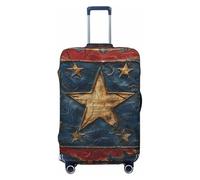 HJLUUFT A Five-Pointed Star Print Suitcase Cover Travel Luggage Cover Protector Suitcase Washable Baggage Covers Anti-Scratch
