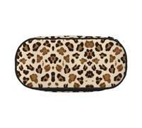 HJLUUFT Animal Leopard print Pencil Bag Pouch Case,Pen Bags Pencil Pouch Organizer for Office College School Daily Use