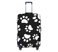 HJLUUFT Bear paw Print Suitcase Cover Travel Luggage Cover Protector Suitcase Washable Baggage Covers Anti-Scratch