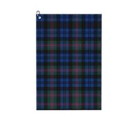 HJLUUFT Blue and Green Scottish Tartan 24Ã-16 inch Golf Towels - Waffle Weave Microfiber Towel, The Unique Accessories for Men