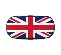 HJLUUFT British flag print Pencil Bag Pouch Case,Pen Bags Pencil Pouch Organizer for Office College School Daily Use
