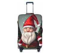 HJLUUFT Christmas Traditional Gnome Print Travel Luggage Cover Suitcase Cover Protector Suitcase Washable Baggage Covers Anti-Scratch