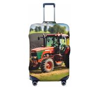 HJLUUFT Company Farm Tractors Print Travel Luggage Cover Suitcase Cover Protector Suitcase Washable Baggage Covers Anti-Scratch