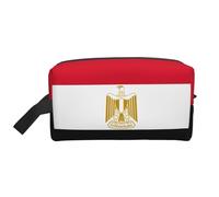 HJLUUFT Egyptian flag print Toiletry Bag for Men Women Traveling Toiletry Organizer Bag for Adult Door Room Essentials, White, One Size