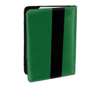 HJLUUFT Flag of The Sultanate of Delhi Print Leather Passport Wallet for Men Women, Passport Holder Case Travel Passport Cover for Family