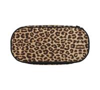 HJLUUFT Fun leopard print print Pencil Bag Pouch Case,Pen Bags Pencil Pouch Organizer for Office College School Daily Use
