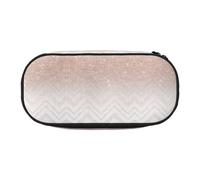 HJLUUFT Glittery Pretty Pattern print Pencil Bag Pouch Case,Pen Bags Pencil Pouch Organizer for Office College School Daily Use
