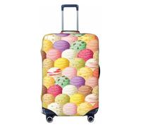 HJLUUFT Ice Cream Print Travel Luggage Cover Suitcase Cover Protector Suitcase Washable Baggage Covers Anti-Scratch