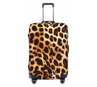 HJLUUFT Leopard Animal Print Print Travel Luggage Cover Suitcase Cover Protector Suitcase Washable Baggage Covers Anti-Scratch