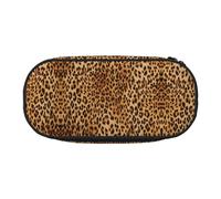 HJLUUFT Leopard Print print Pencil Case Simple Sturdy Multifunctional Pencil Bag Office Stationery Organizer