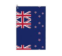 HJLUUFT New Zealand Flag Premium Golf Towel-Unique Gifts for Men, Golfers' Birthday, and Golf Accessories for Men