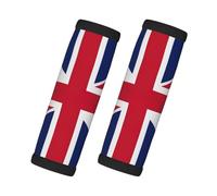 HJLUUFT Union Jack Button Handle Suitcase Travel Suitcase Strap, Neoprene, Black