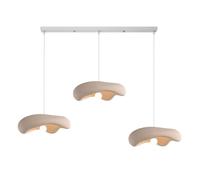 HJMMHX Creative Cloud S Wabi-Sabi nt Light E27 - Modern Adjustable Brown Chlier for Kitchen Island Dining Room Bedroom & Living Room Indoor Lighting Decor (A3)