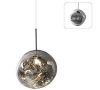 HJMMHX Modern Adjustable Height Lava Rock Chandelier Irregular Volcanic Pendant Light for Kitchen Hallway Bedroom Dining Room 50CM Stylish and Unique Design