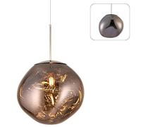 HJMMHX Modern Adjustable Height Lava Rock Pendant Light Irregular Design Chandelier for Kitchen Corridor Bedroom Dining Room 18CM K