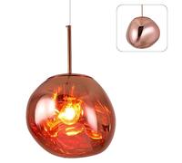 HJMMHX Modern Adjustable Pendant Light Irregular Volcanic Rock Chandelier for Kitchen Hallway Bedroom Dining Room 50CM Height Unique Design Stylish Home Decor