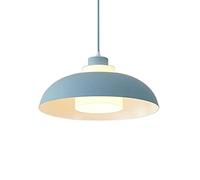 HJMMHX Modern Industrial E27 Pendant Light Small Macaron Shade Metal Lantern for Kitchen Island Nordic Style Ceiling Hanging Lamp Decorative Lighting Fixture