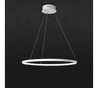 HJMMHX Modern LED nt Light Fixture - Contemporary Round Ceiling Chlier 3-Ring Design White Light Available in 40cm 60cm 80cm - Slish Indoor Lighting for Home Decor.