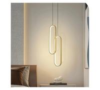HJMMHX Nordic nt Light Fixture - Modern 2-Head Hanging Ceiling Lamp for Living Room Bedroom & Dining Room - Slish Home Décor & Contemporary Interior Lighting Design