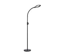 HJMMWT 2X 4X Magnifier Floor Standing Lamp,Adjustable Arm Reading Light Magnifying Glass- for Professional Tasks,Jewelry,Sewing, Crafts