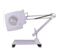 HJMMWT 40X Magnifying Lamp Desktop Magnifier with Daylight Bright Lights and Flexible Gooseneck for Reading, Working, Hobby, Soldering and Crafts Gift
