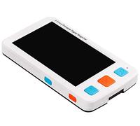 HJMMWT 5.0-Inch Portable Digital Magnifier,4-32X Zoom Multiple with 17 Color Modes Handheld Electronic Low Vision Reading Aid for The Elderly and Children Ideal Aide