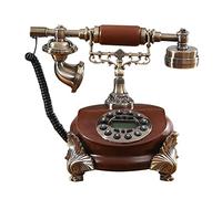 HJMMWT Corded Retro Vintage Classic Desk Telephone with Push Button Dialing Classic Style Home Phones