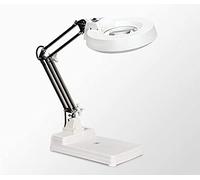 HJMMWT Desktop Magnifying Glass Lights 10 Times HD The Elderly Reading Beauty Repair Mobile Phone Repair high Magnification Magnifying Glass Magnifiers Marriage
