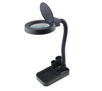 HJMMWT GeRRiT Magnifiers, Desktop Magnifying Glass Lamp with 40 Magnifying Glass Reading for The Elderly Zoom 5 10 Times with Tool Box Magnifier Reading