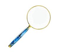 HJMMWT Handheld Magnifying Glass Portable Handheld Read Student Explore Natural Magnifier Vision Aid Head MountLighted Magnifying Glasses Reading Magnifier