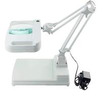 HJMMWT Magnifier, 5X 10x Magnifying Lamp - Table Desk Lamp with Ultra Bright Energy Saving Light, Great Hands Magnifier for Reading, Hobbies, Crafts, Workbench, Diamond Art Marriage