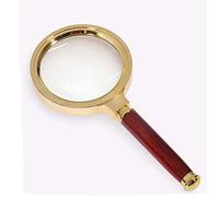 HJMMWT Magnifiers,Loupes,5X Handheld Magnifyiglass Redhandle Readimagnifier Glass Glasses for Read Books Newspaperss Hobby Observation Classroom Science