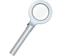 HJMMWT Magnifiers,Magnifier Magnifyiglass with Light,8 Bright LEDs Illuminated:5X Magnification Lens- Lightweight- Easy to Use to Read Small Print for Books,Jewellery Making,Coin Examining