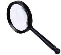 HJMMWT Magnifiers, Read Magnifying Glass 10X Hd Hands Hd Lens Jewelry Identification Handheld Magnifier