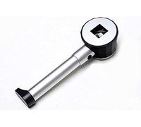 HJMMWT Magnifyiglasses,Magnifyiglass with Light Hand 20X Magnification Hand-Held Full Metal with Scale for Readicrafts Repair Magnifier